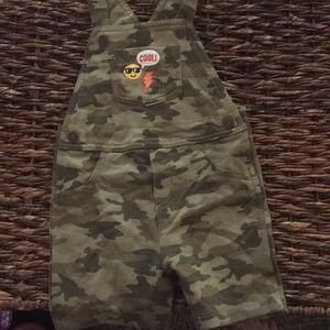 Camo overalls